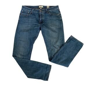 SUIT SUPPLY Men's Button Fly Light Wash Jeans Size 34